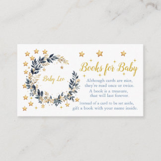 Boho Stars Greenery Baby Shower Kaart Enclosure