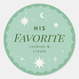 Boho sterft "zijn favoriete" bruiloft sticker