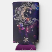 Boho Sterren & Maan Paarse Tall (Achterkant)