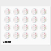 Boho Stickers de révélation de genre Équipe Fille (Feuille)