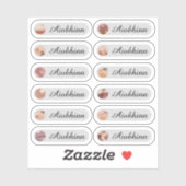 Boho Stijl Naam Stickers (Vel)