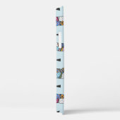 Boho stijl veer hand getekend Case-Mate iPhone case (Achterkant / Rechts)