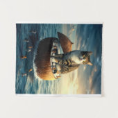 Boho stijl wandtapijt – Minimalistische wandkunst Wandkleed (Voorkant (horizontaal))