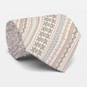 Boho stijlpatroon stropdas (Opgerold)
