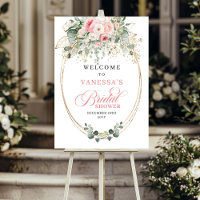 Boho Stof Roze Bloemen Groene Bruiloft Bridal Show