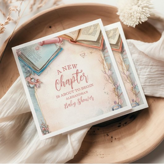 Boho Storybook-Baby shower Servet