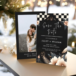 Boho Studio Creatief Geïllustreerd Huwelijk Save The Date