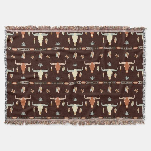 Boho Stuurpatroon Deken (Voorkant)