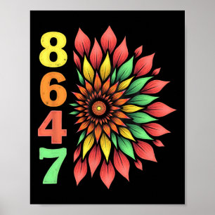 Boho Style 86 47 Trump Not My President 1 Poster