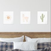Boho Sud-Ouest Llama Girl Nursery Décor (Chambre à coucher)