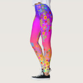 Boho Summer Fleur sauvage Leggings (Gauche)