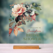 Boho Summer Floral Fête des mariées Bienvenue (Neutre)