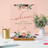 Boho Summer Garden Floral Fête des mariées Bienven (Mariage)