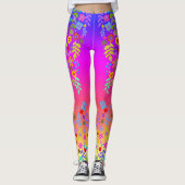 Boho Summer Wildflower Leggings (Voorkant)