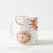 Boho Sun and Moon Celestial Mug (Devant gauche)