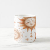 Boho Sun and Moon Celestial Mug (Centre)
