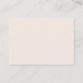 Boho Sun Baby shower Diaper Raffle Informatiekaartje (Achterkant)