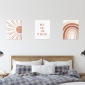 Boho Sun Citation Rainbow Kids Room (Chambre à coucher)