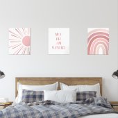Boho Sun Citation Rainbow Kids Room (Chambre à coucher)