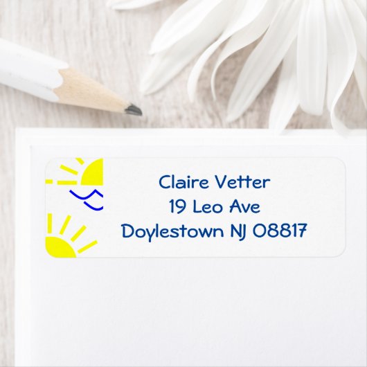 Boho Sun Etiket (Insitu)