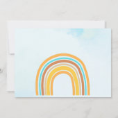 Boho Sun, Here Comes The Son, Blue Orange Rainbow Kaart (Achterkant)