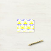 Boho Sun Post-it® Notes (Op bureau)