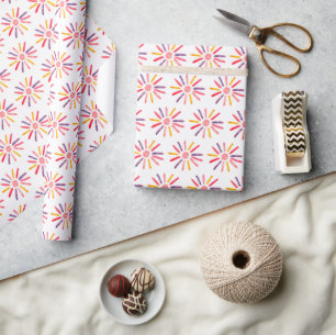 Boho Sun Verjaardag Baby shower Genderneutraal Mei Cadeaupapier