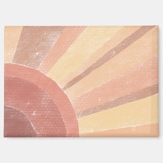 Boho Sunrise-magneet Magneet