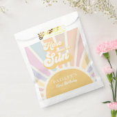 Boho Sunshine 1st reis rond de zondag Bedankzakje (Gezegeld)