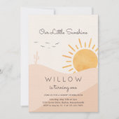 Boho Sunshine 1st reis rond de zondag Kaart (Voorkant)