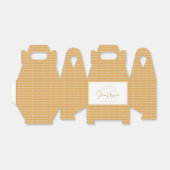 Boho Sunshine Baby shower Favor Box Bedankdoosjes (Uitgevouwen)