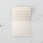 Boho Sunshine Merci Note Invitation (Intérieur)