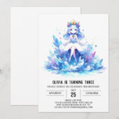 Boho Sweet Princess Verjaardag Kaart (Voorkant / Achterkant)