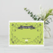 Boho Swirls, Curls, a Banner & Lovebird Wedding (Staand voorkant)