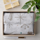 Boho Takjes & Denneappel Kerst-ID986 Tissuepapier (Geschenk)
