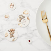 Boho Teddy Bear Luchtballonwolken Baby shower Confetti (Groep)
