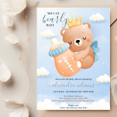 Boho Teddy Bear we kunnen het Baby shower van een  Kaart