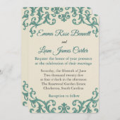 Boho Terracotta Beige Feathers Kaart (Voorkant / Achterkant)