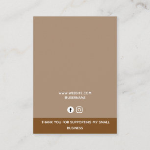 Boho Terracotta Bijoux Boucles d'oreilles Carte d'