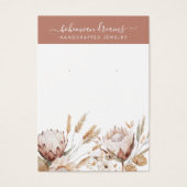 Boho Terracotta Crème Fleurs sauvages (Devant)