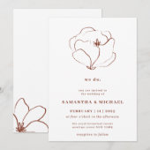 Boho Terracotta Indie Rustic Eucalyptus we doen Kaart (Voorkant / Achterkant)