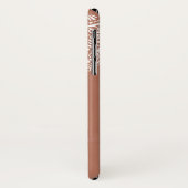 Boho Terracotta Mandala Aangepaste naam Case-Mate iPhone Case (Achterkant/links)