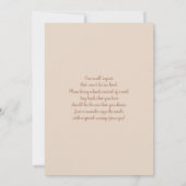 Boho Terracotta Pampas Baby shower Invitation fill (Dos)