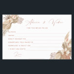 Boho Terracotta Pampas Carte de conseil pour marié<br><div class="desc">Conçue pour coordonner avec notre collection Boho Terracotta Pampas Grass, cette carte de conseil moderne présente de l'herbe de Pampass dans les tons terre cuite. Pour une personnalisation plus avancée de cette conception, par exemple modification de la disposition, de la police ou de la taille du texte, veuillez cliquer sur...</div>