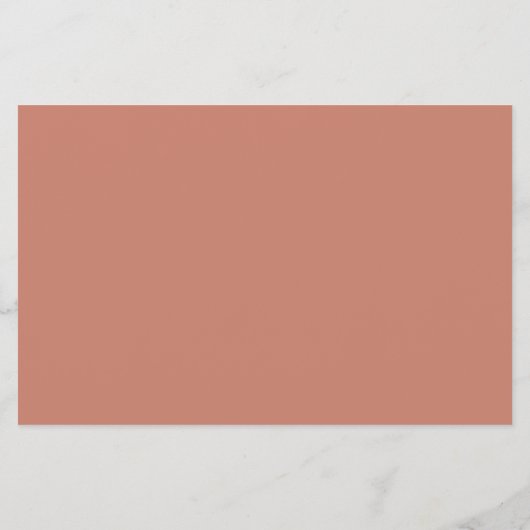 Boho Terracotta Pampas Grass Bride Flyer (Achterkant)