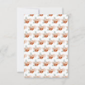 Boho Terracotta Pampas Grass RSVP (Achterkant)