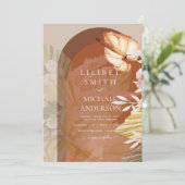 BOHO Terracotta Pampas Grass Wedding (Staand voorkant)