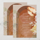 BOHO Terracotta Pampas Grass Wedding (Voorkant / Achterkant)