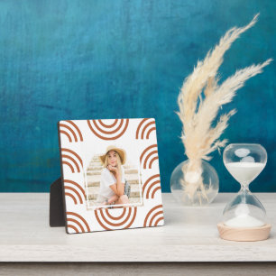 Boho Terracotta Rainbow Foto Fotoplaat