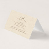 Boho Terracotta Sable Merci de bijoux artisanal (Back)